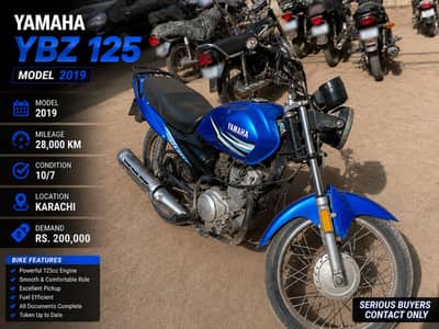Yamaha Ybz 125 2019