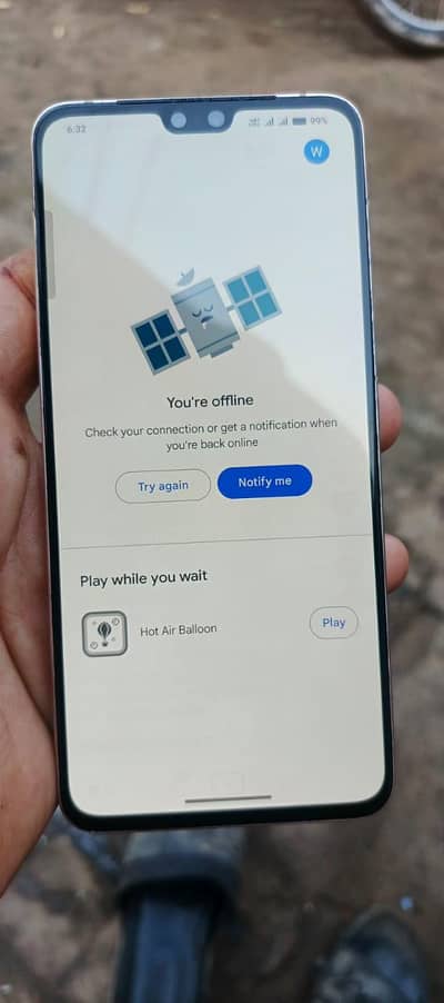 Vivo V23 5g 12/256 with box back break h