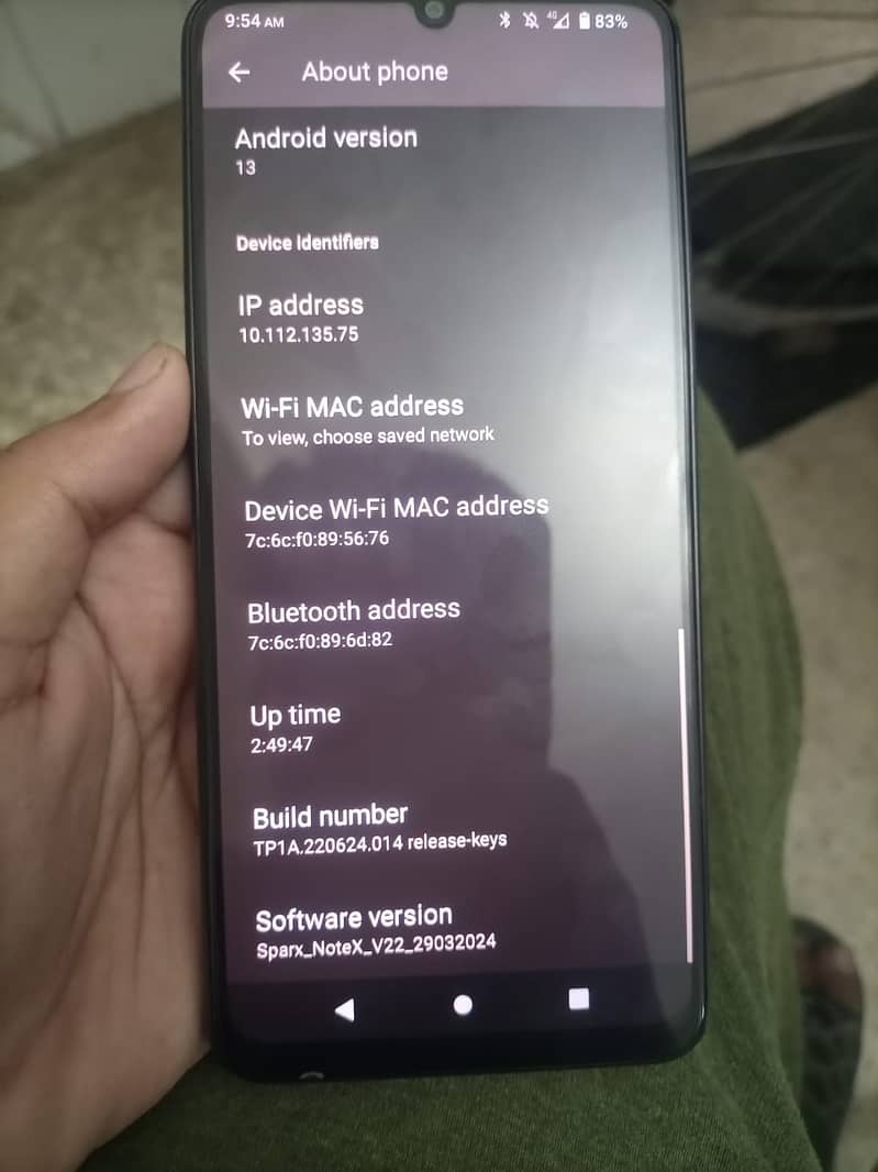 Sparx Note X 12