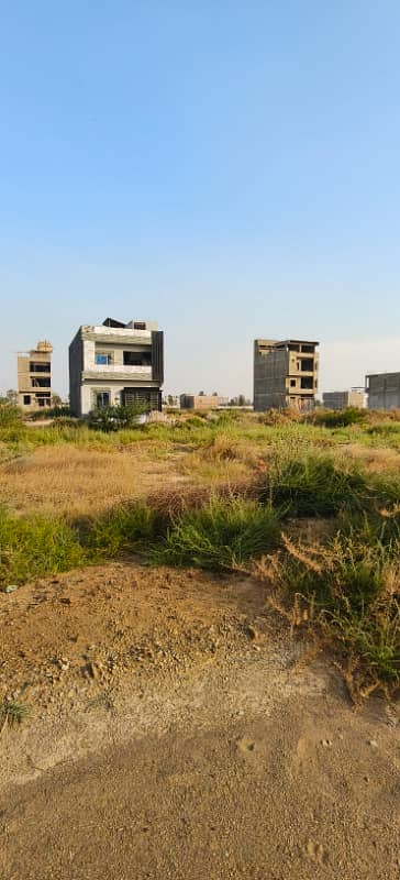 120 SQ YARD WEST OPEN PLOT FOR SALE IN PIR AHMED ZAMAN TOWN BLOCK 4