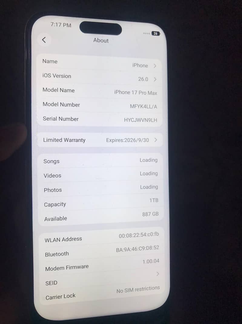 iPhone 17 pro max 5