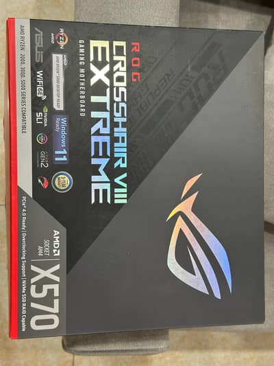 Asus Crosshair VIII X570 Extreme edition with AMD 5950x - 128GB DDR4