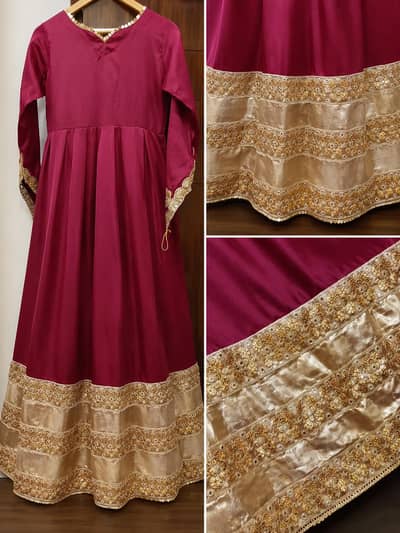 Beautiful Anarkali style dress