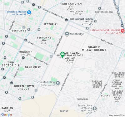 5 KANAL FACTORY BUILDING FOR SALE IN MAIN MADR E MILLAT ROAD QUAID E AZAM INDUSTRIAL ESTATE