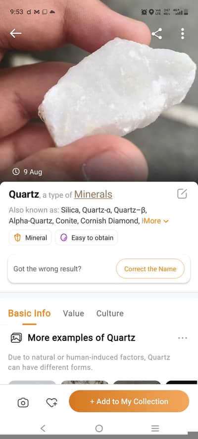 Precious stones and gems