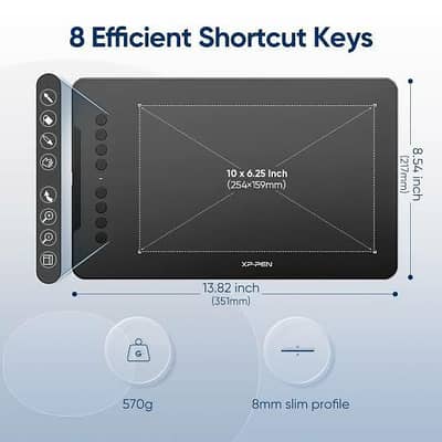 XP PEN Deco 01 V2 Graphic Tablet.