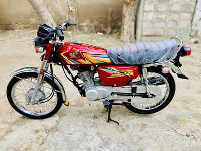 Honda Cg 125 2026 just 250 kilometres driven