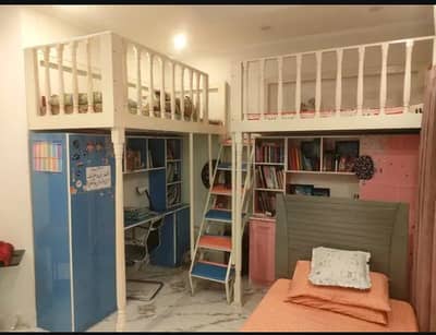Bunk Beds for Kids, Kids Bunk Beds, Kids Furniture, Kids Study Table