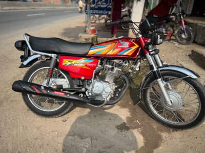 CG 125 25/26 model Brand new condition