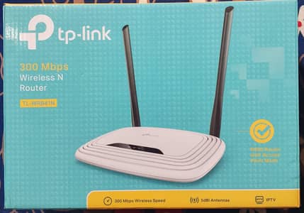 TP-Link TL-WR841N 300Mbps Wireless N Router – Good Condition