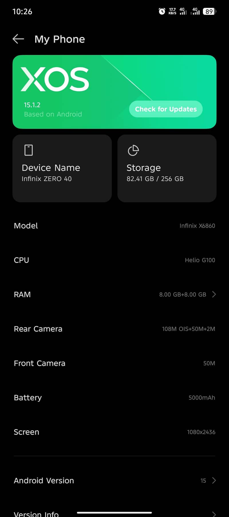 Infinix Zero 40 7