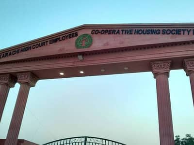240 Sq. Yd. Residential Plot for Sale in Karachi High Court Society