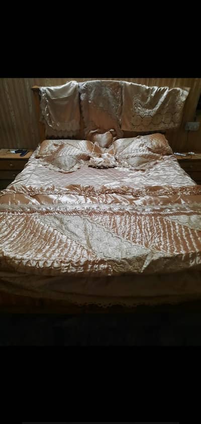 Pure silk bedsheet sets for sale imported