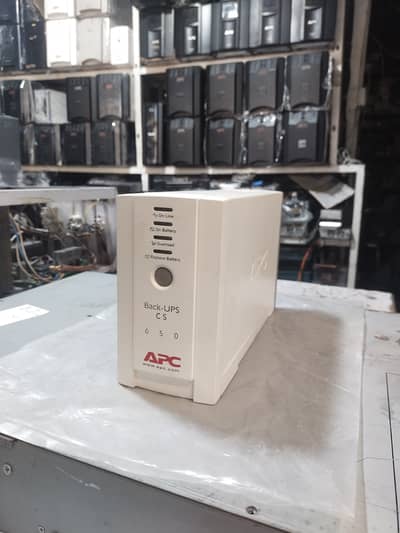 APC UPS 650VA With Internal New Dry Battery Best Backup Solution