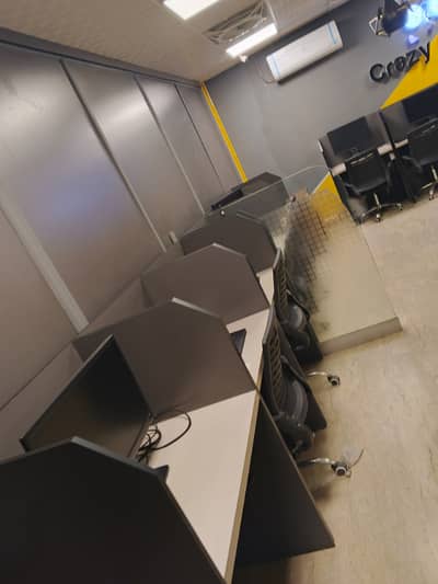 Semi furnished office available for rent