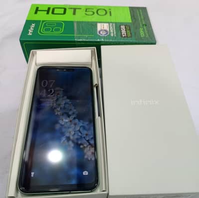 InfinixHot50i 6+6/128 memory