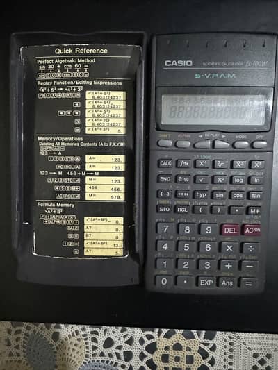 Original  Casio FX-100W in excellent condition for sale