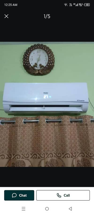 Haier DC inverter 1.5 ton 0320/6671141/