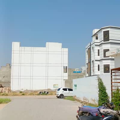 120 Sq Yard (LEASED + MAP PAAS) West Open Next To Corner Plot In Block 1 SAADI GARDEN