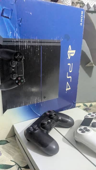Playstation 4  Fat 500GB With 2 Controllers for sale