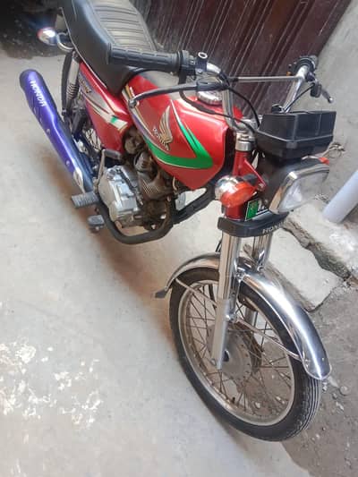 Honda 125 CG bike 2013 model 03/35/98/52/119/