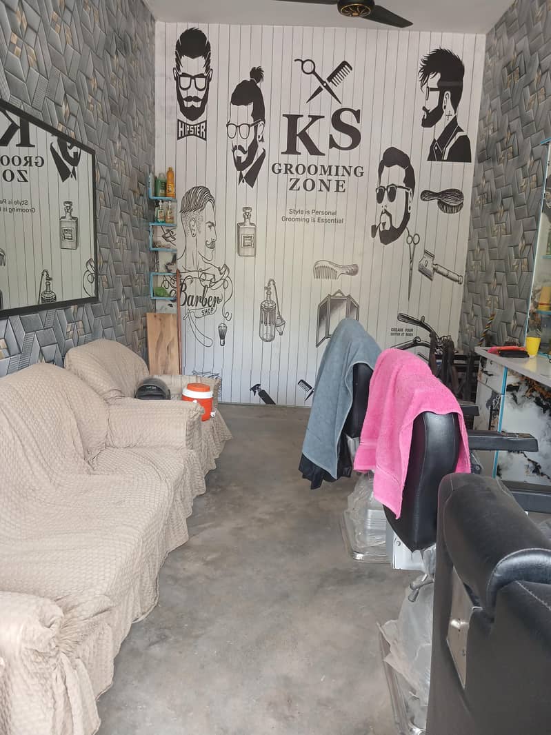 Salon set up 2