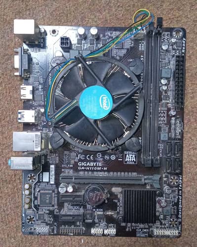 Motherboard Combo - i5 6600 + H110 + 8GB DDR4  | 10/10