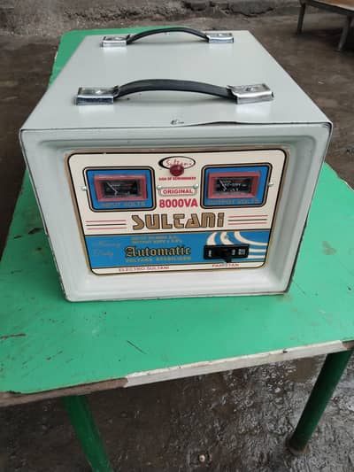 stabilizer 8000w new condition copper wending