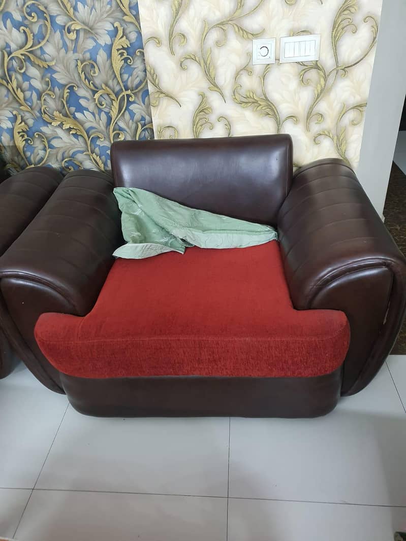 Complete 6 seater sofa set 1