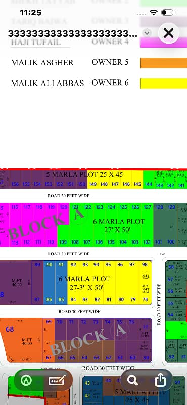 6 Marla plot for sale in city villas