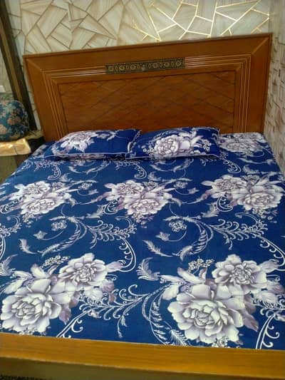 Double large bed