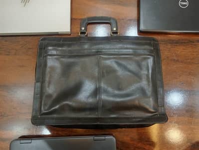 Leather Laptop bag thrifted