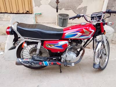 Honda cg 125 total ok All documents clear