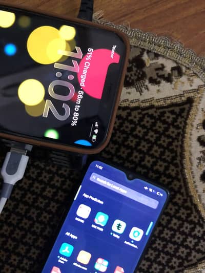 wireless and USB port charging device perfect working
