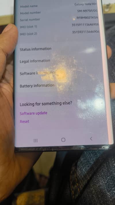 Samsung Mobile Note 10 Plus