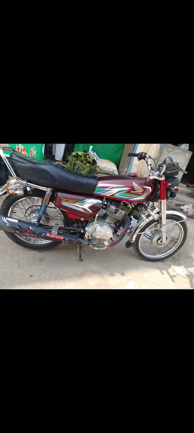 Honda CG 125 2023 - Used - Urgent Sale - Lahore