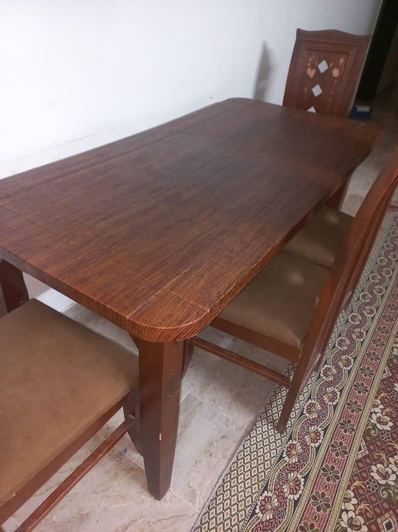 dining table with 4 chairs 0