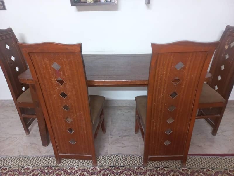 dining table with 4 chairs 2