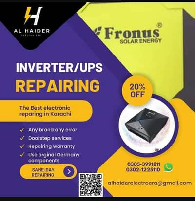 UPS Repair | Solar Inverter Repair | ac card repairing| pcb Service