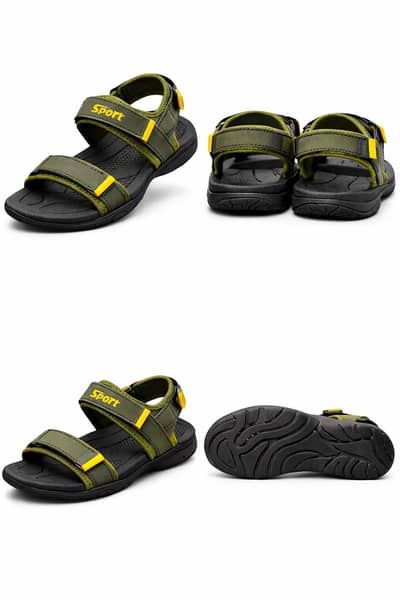 men's fabric fancy sandals