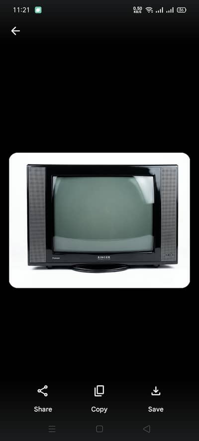 singer flate screen television for sale