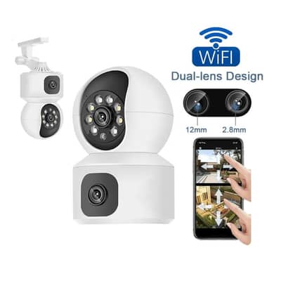 V380 Dual lens Camera Camera HD 360 Night vision Security camera