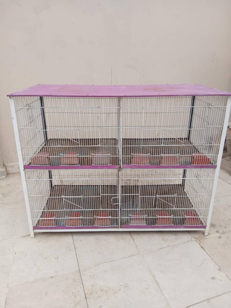 4 Portion Angle Cage 0