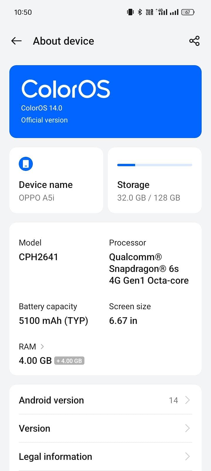OPPO A5 2