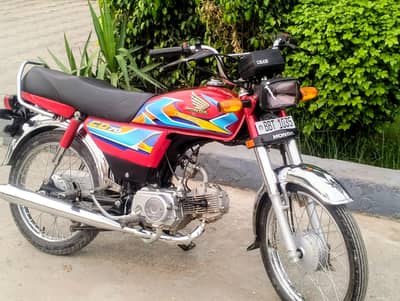 Honda CD 70 for sale model 25/26 location Gujranwala