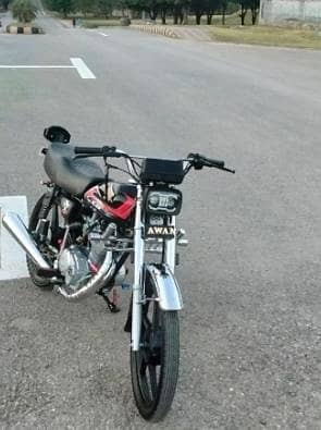 KICKSTART 125WITH ALLOW Rim AND Extra double SAMAn