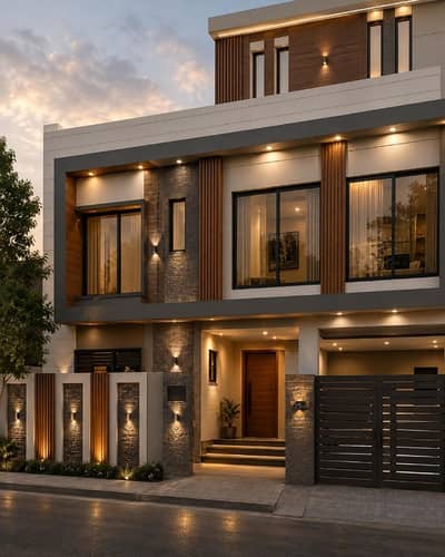 7 Marla brand new double story house for sale