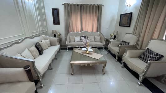Victoria Style 8-Seater Sofa | Brand New | Unused | Luxury Wooden Sof