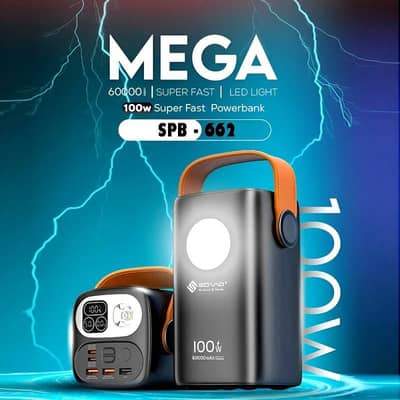Sovo 60000mah 100w PowerBank