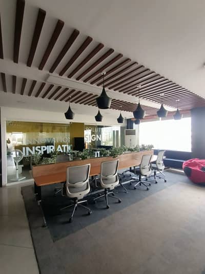 Fully Furnished 3500 Square Feet Office For Rent In Gulberg